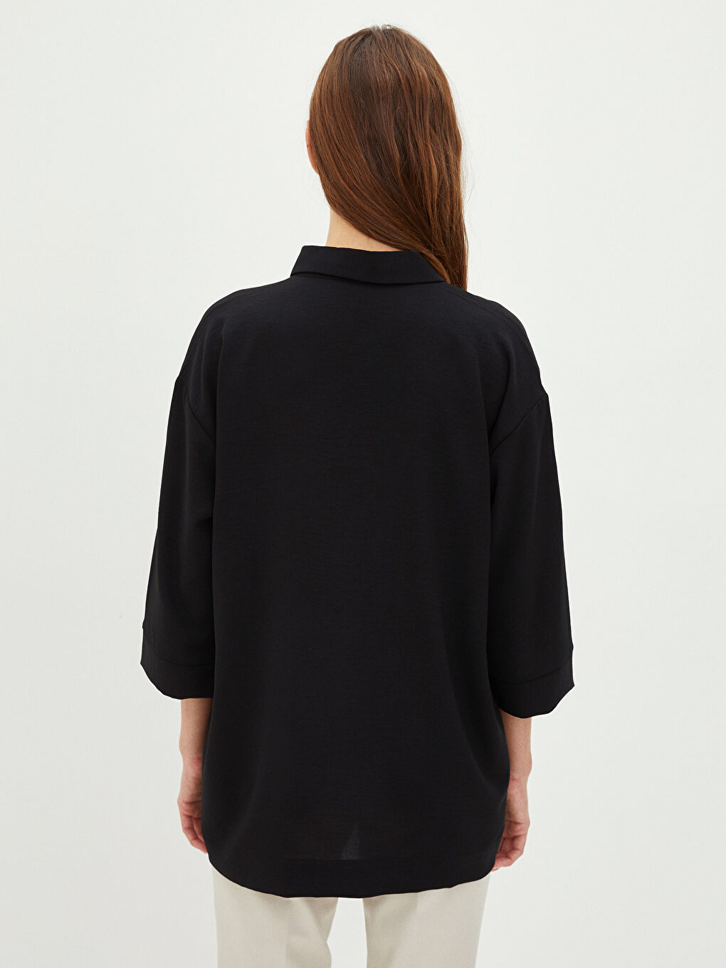 Front Button Closure Women's Shirt-3