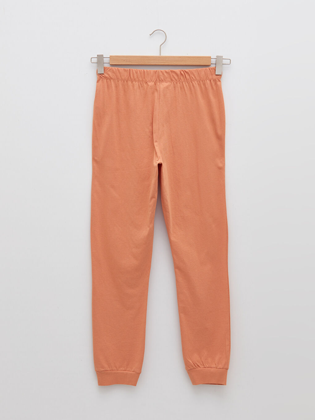 طقم بيجاما قطن برقبة دائرية مستقيمة وكم قصير للسيدات-8