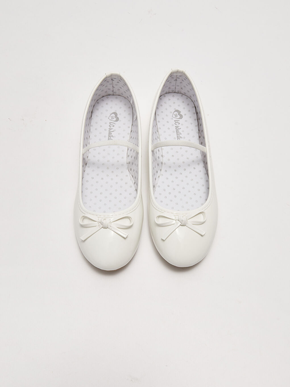 LC Waikiki Bow Detailed Elastic Girl Baby Flats -S26237Z4-J5E
