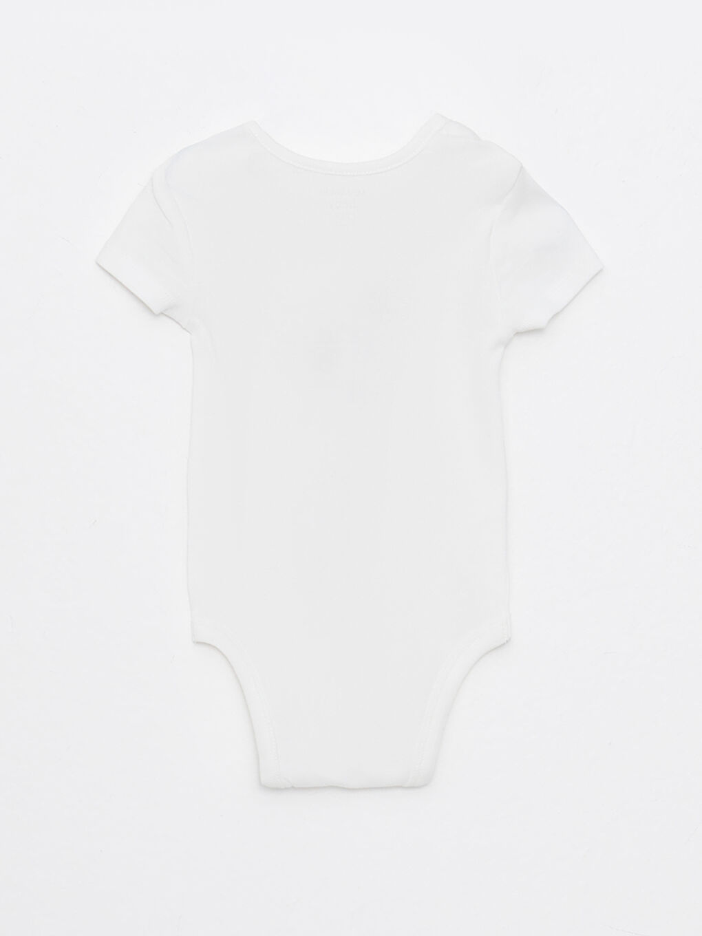 Crew Neck Short Sleeve Printed Baby Boy Bodysuit with Snap Crotch 2-Pack-2