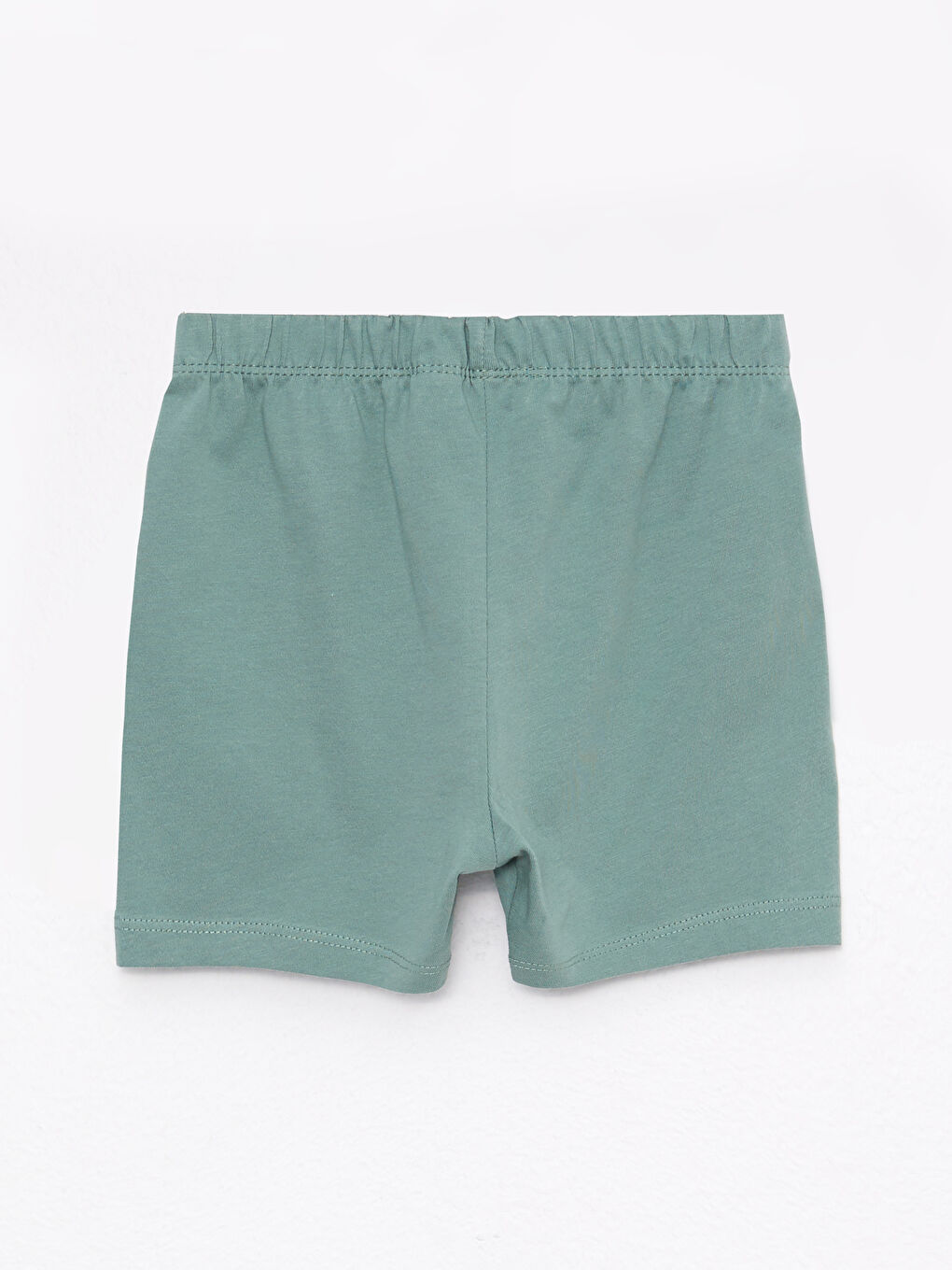 Crew Neck Short Sleeve Printed Cotton Baby Boy Pajamas Set-4