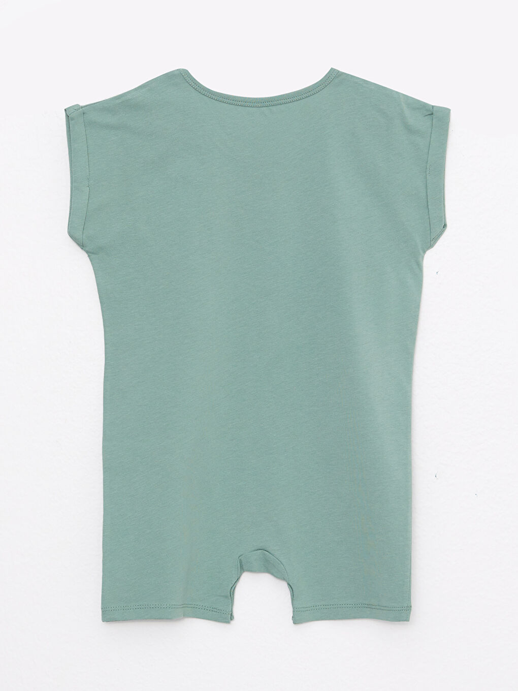 Crew Neck Printed Cotton Baby Boy Jumpsuit -S26265Z1-S3S