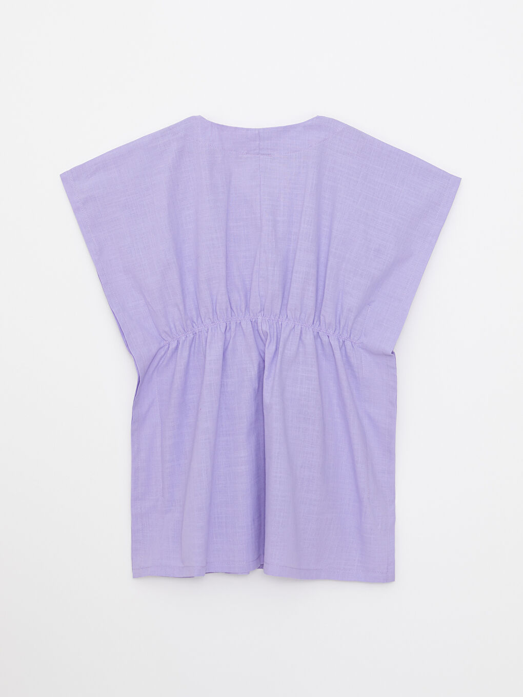 V-Neck Sequin Embroidered Girl Pareo-1