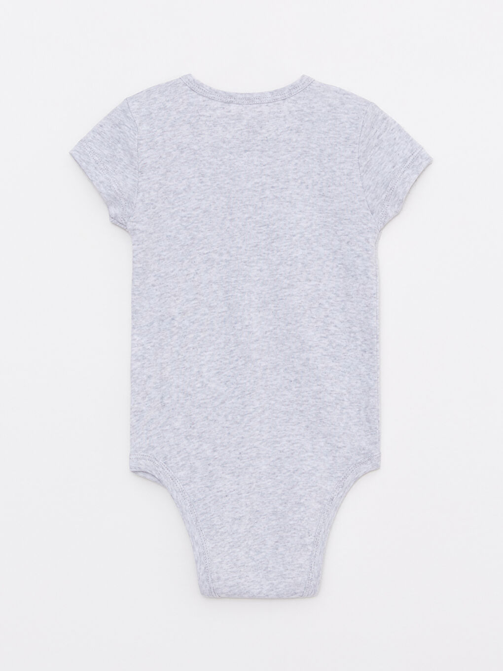 Lot de 2 Bodies Bébé Garçon en Coton Imprimé à Col Rond et Manches Courtes avec Boutons-Pression-3