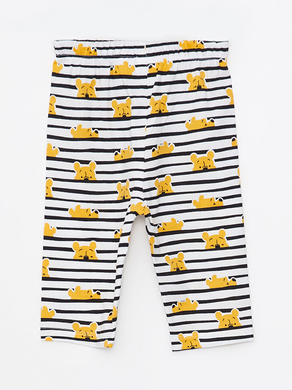 LCW baby Crew Neck Short Sleeved Winnie the Pooh Printed Baby Boy Pajamas Set -S26314Z1-FVD