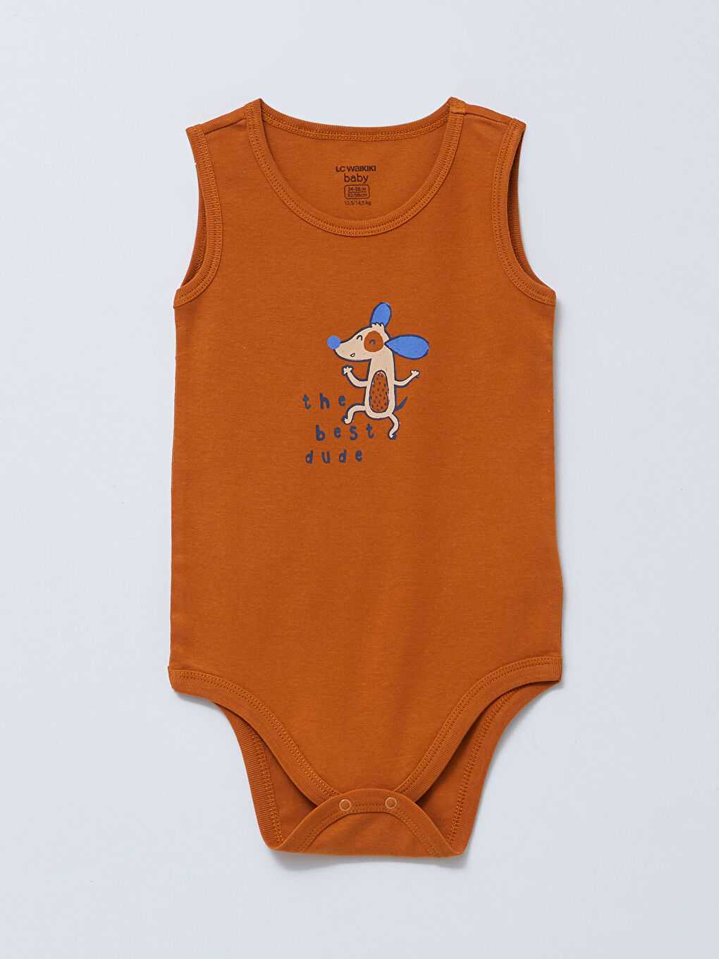 Боди Для Малышей Мальчиков С Круглым Вырезом И Кнопками, 2 Шт.-1