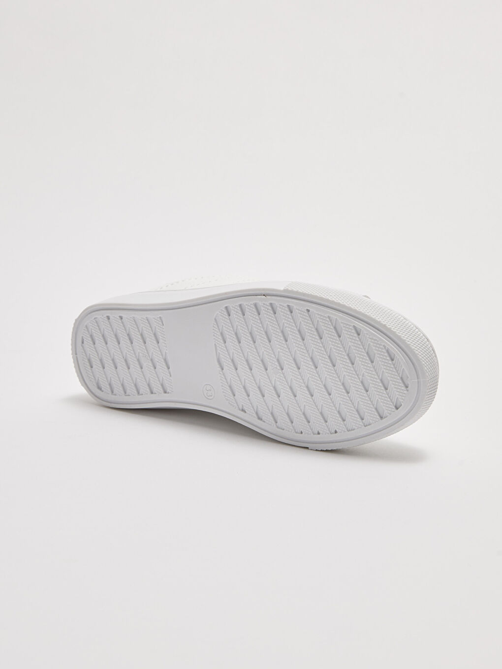 Leather Look Lace-Up Girls' Sneakers-3