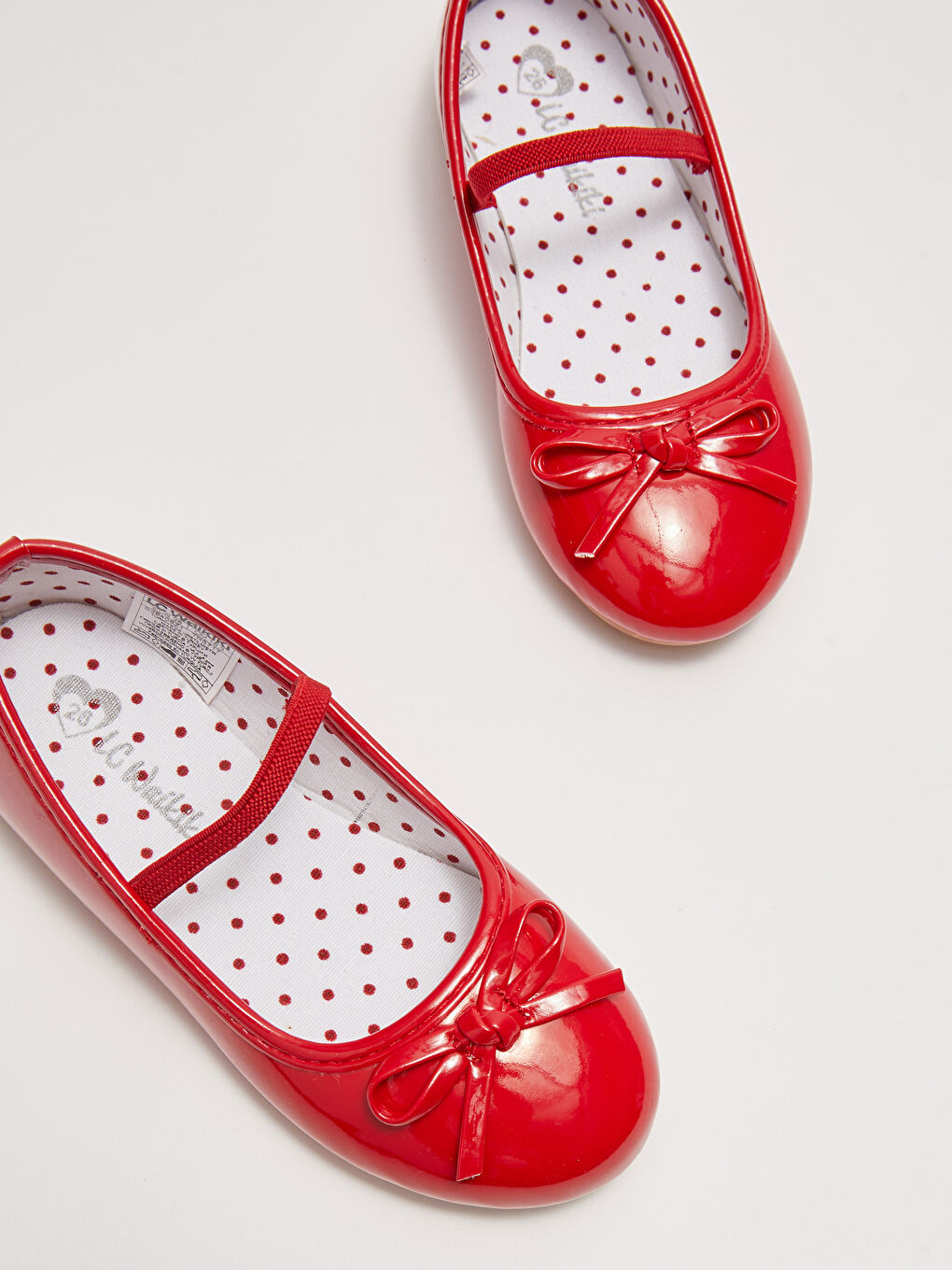 LCW STEPS Lederoptik Schleifen-Detail Baby Mädchen Flache Schuhe -S26408Z1-SAV