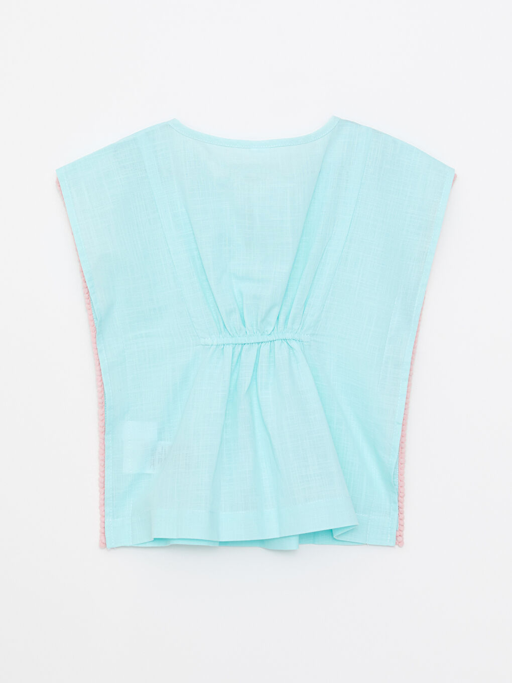 LCW baby Crew Neck Cotton Baby Girl Pareo -S26412Z1-FZB