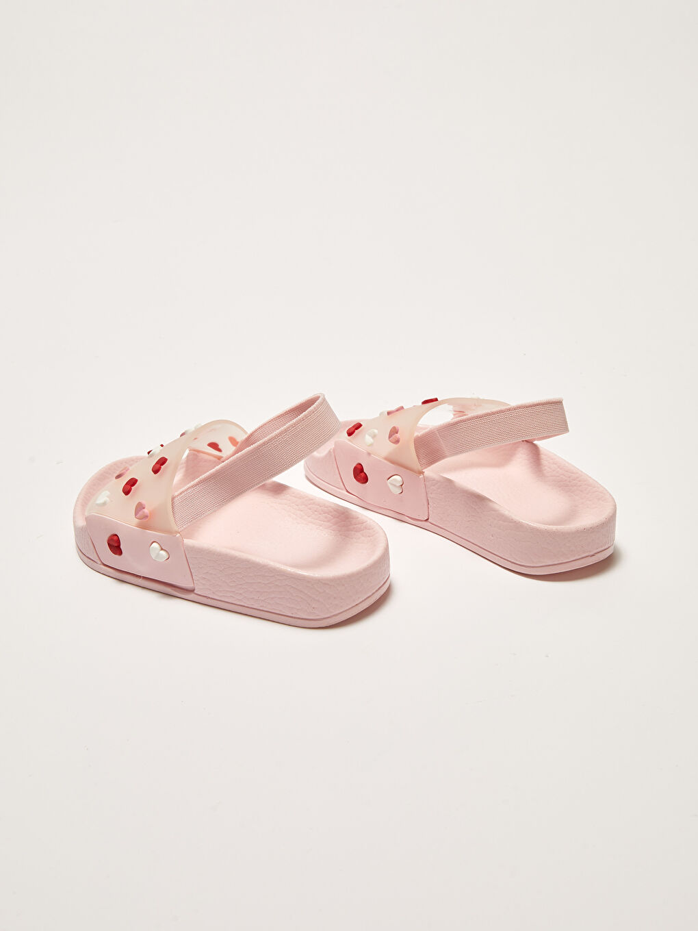 Single Band Elastic Baby Girl Beach Slippers-4