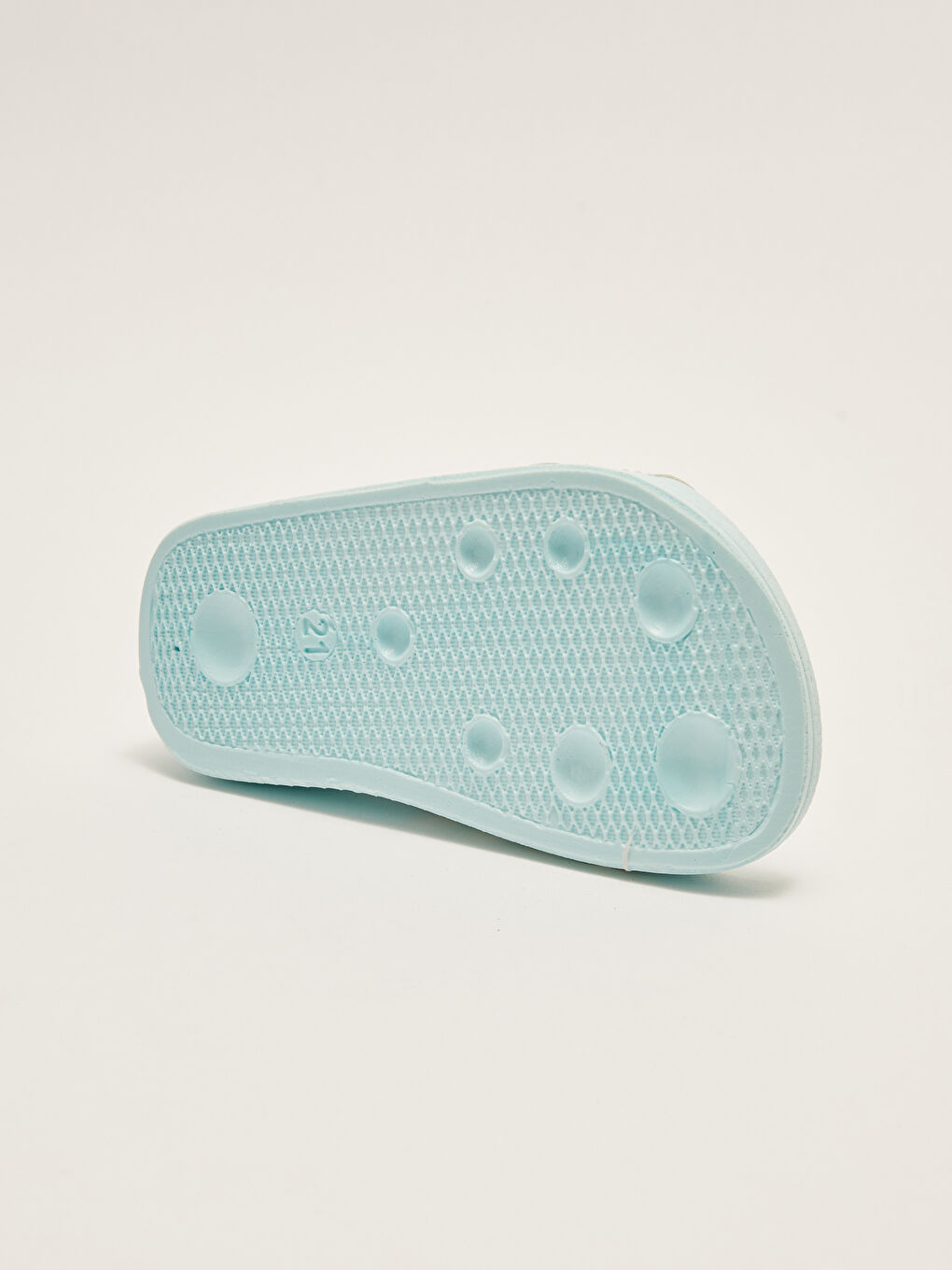 Yeşil Tek Bantlı Baskılı Kız Bebek Plaj Sandaleti-3