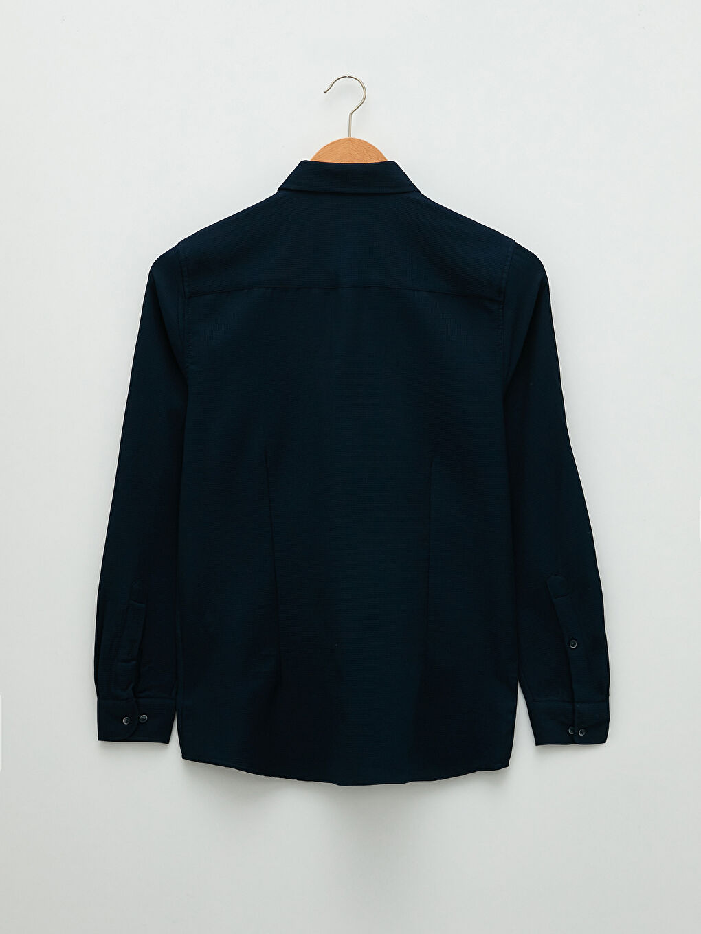 Slim Fit Long Sleeve Men's Shirt-6