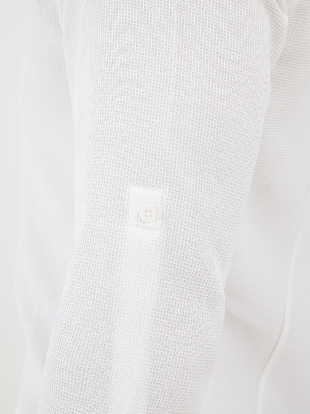 Slim Fit Long Sleeve Men's Shirt-3