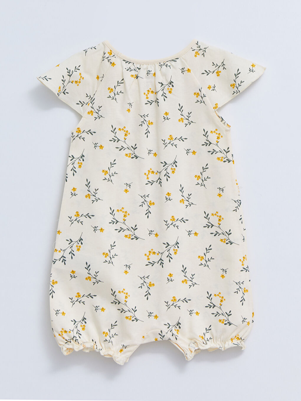 LCW baby Rundhalsausschnitt Bedruckter Baumwoll-Spielanzug Baby Mädchen 2er-Pack -S26485Z1-LRB