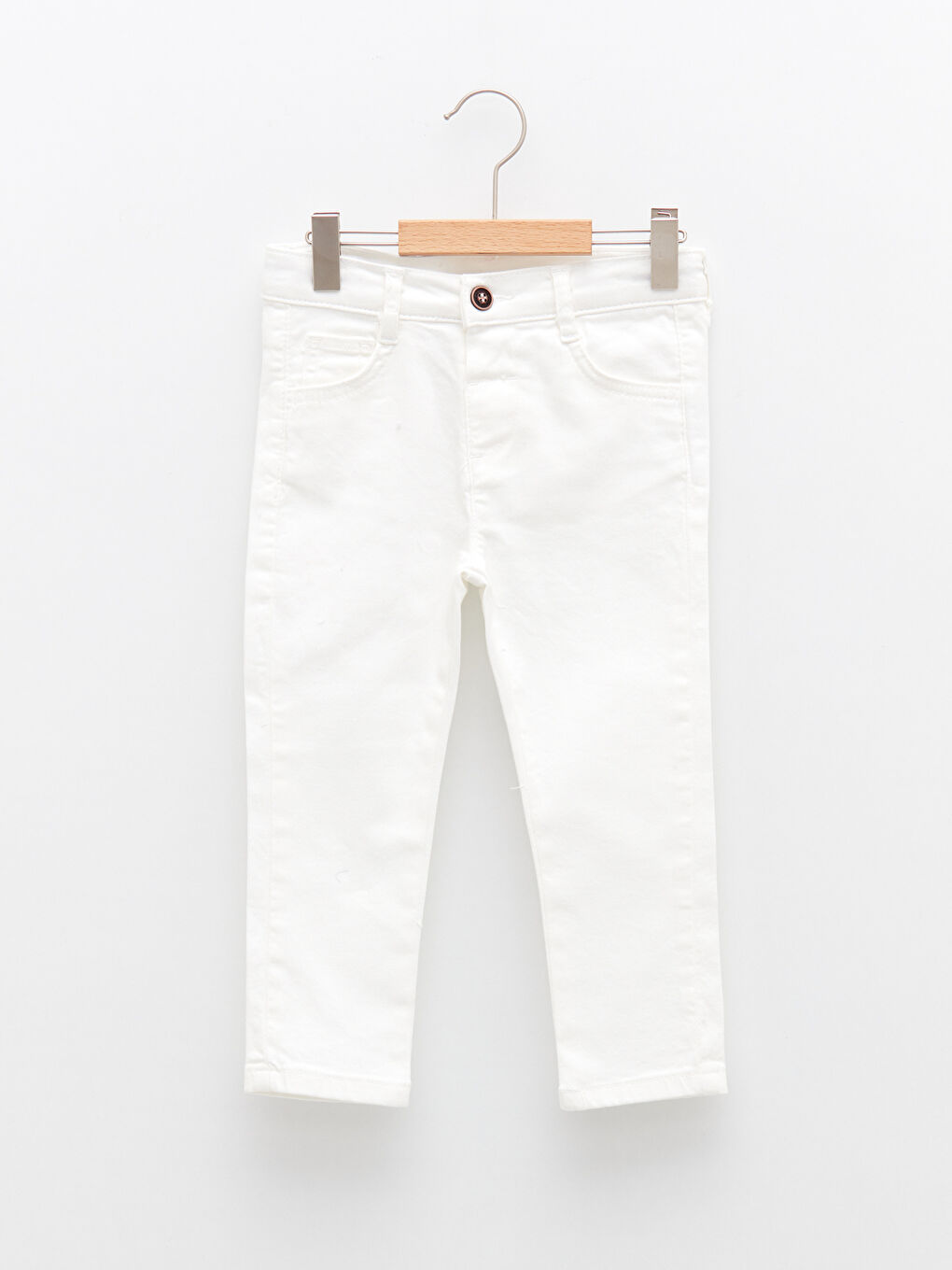 Skinny Fit Basic Gabardine Baby Boy Pants