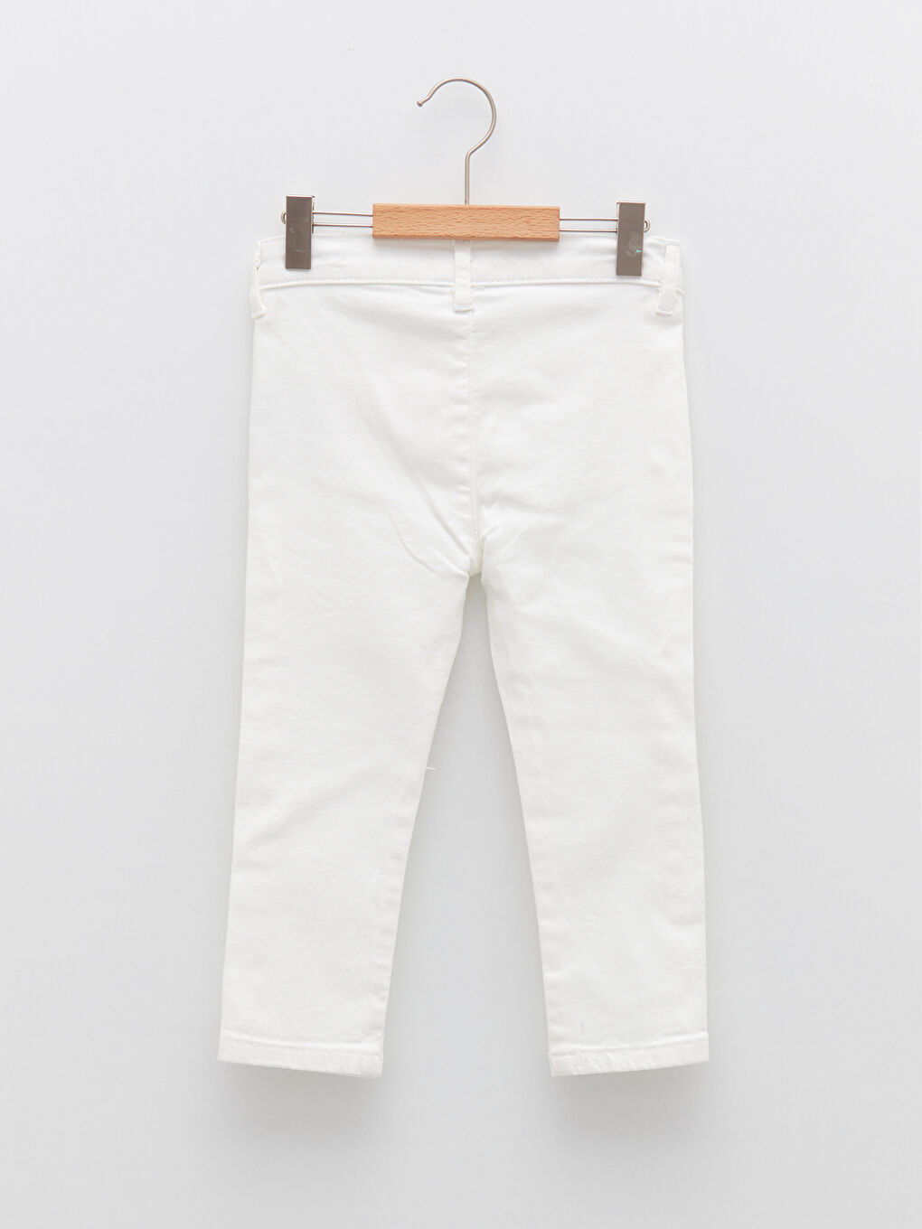 Skinny Fit Basic Gabardine Baby Boy Pants-1