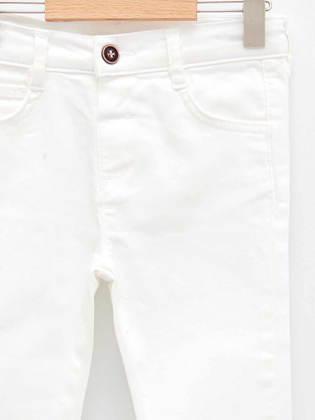 Skinny Fit Basic Gabardine Baby Boy Pants-2