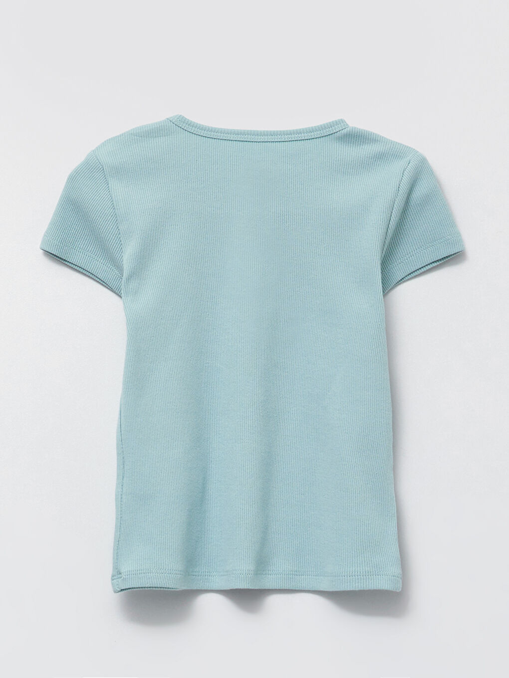 Crew Neck Short Sleeve Basic Baby Boy Pajamas Set-2