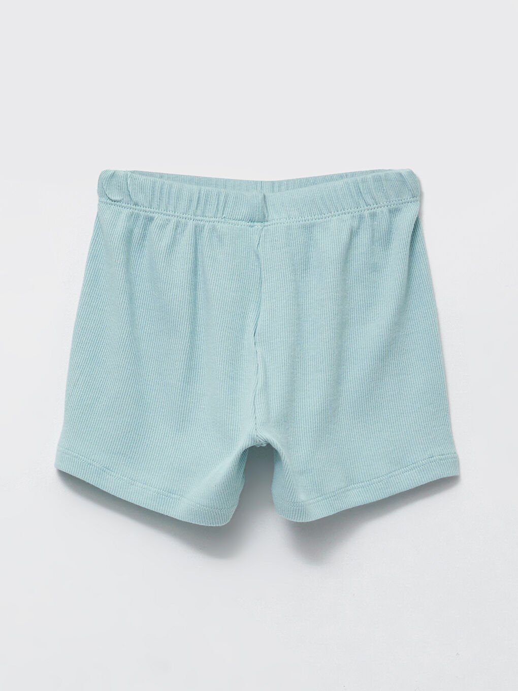 Crew Neck Short Sleeve Basic Baby Boy Pajamas Set-4