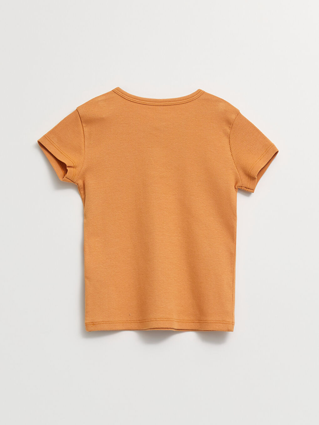 Crew Neck Short Sleeve Basic Baby Boy Pajamas Set-2