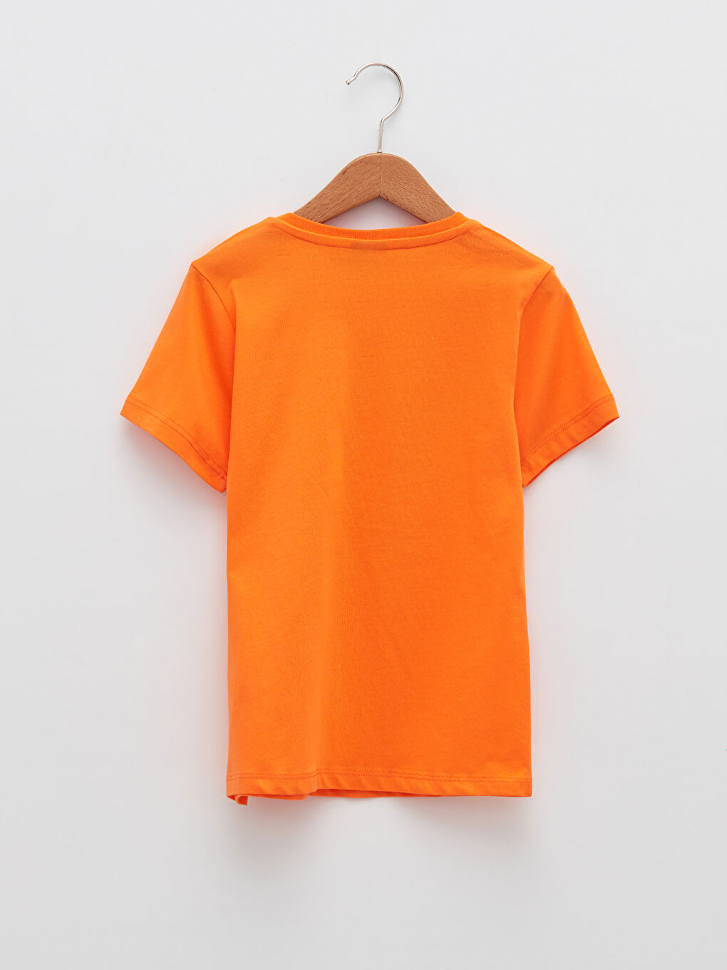 Turuncu Bisiklet Yaka Kral Şakir Baskılı Kısa Kollu Erkek Çocuk Pijama Takımı-2