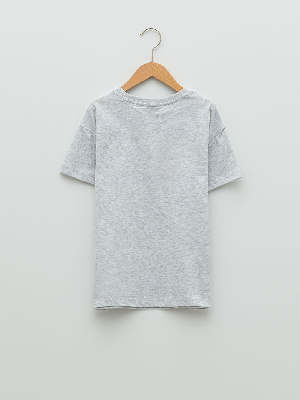 Crew Neck Printed Short Sleeve Boys' T-Shirt-1