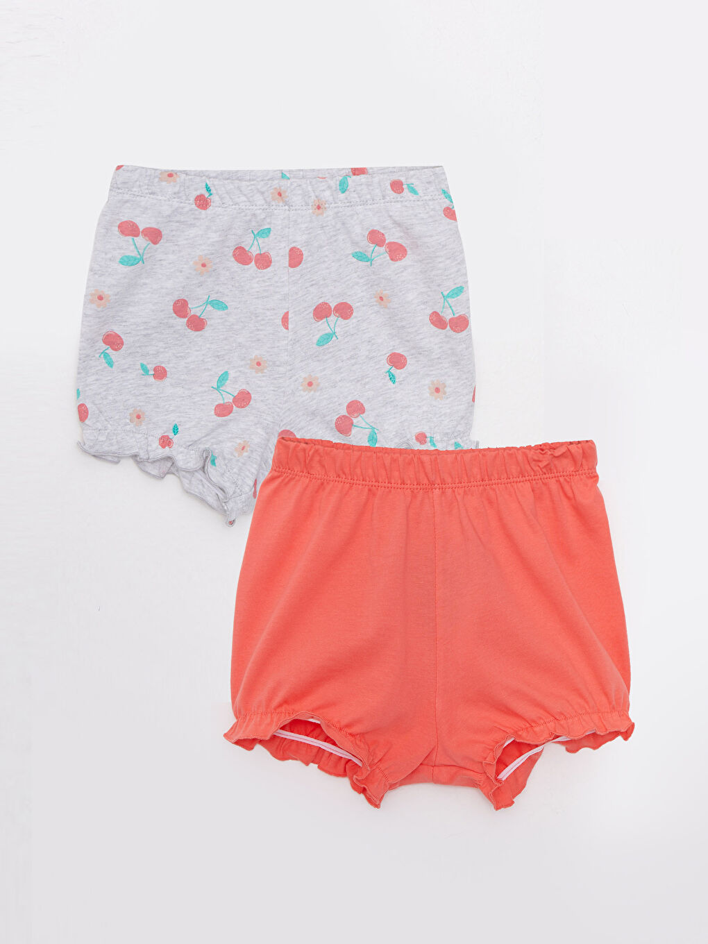 Elasticated Waist Baby Girls' Pyjama Bottoms 2 Pack