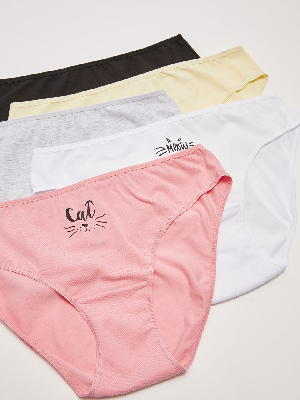 Printed Bikini Knickers 5 Pack-2