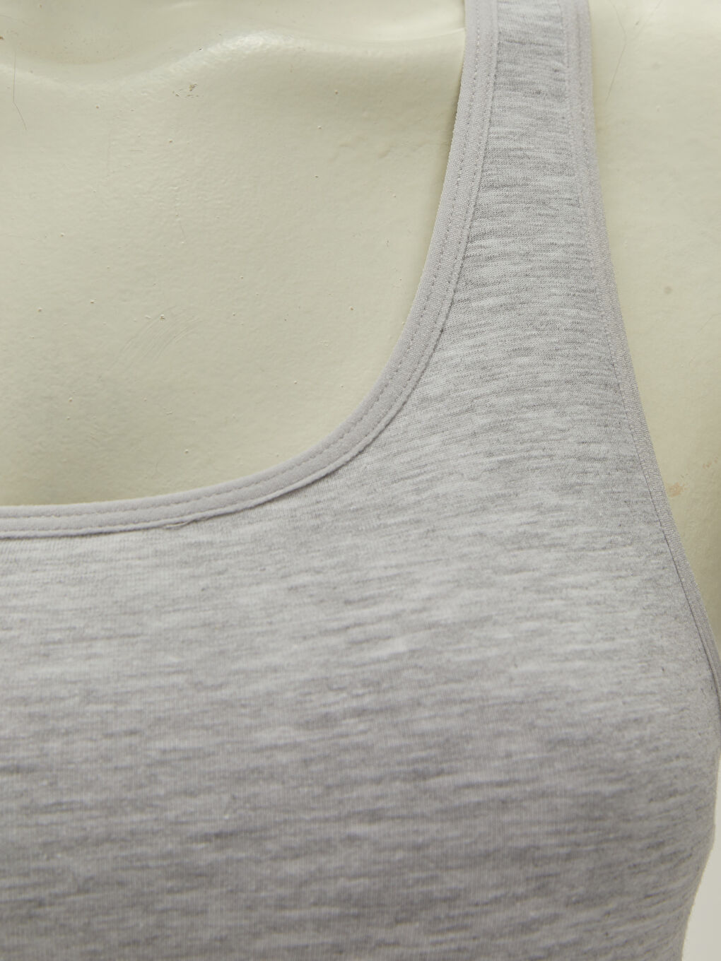 Gri Balensiz Düz Sütyen 2'li Paket-3