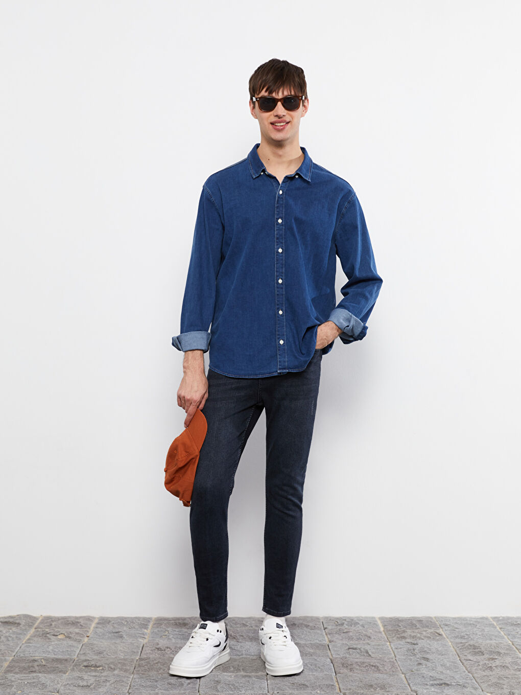 İndigo 730 Havuç Kalıp Erkek Jean Pantolon-1