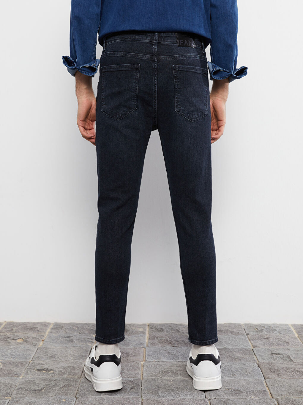 İndigo 730 Havuç Kalıp Erkek Jean Pantolon-4