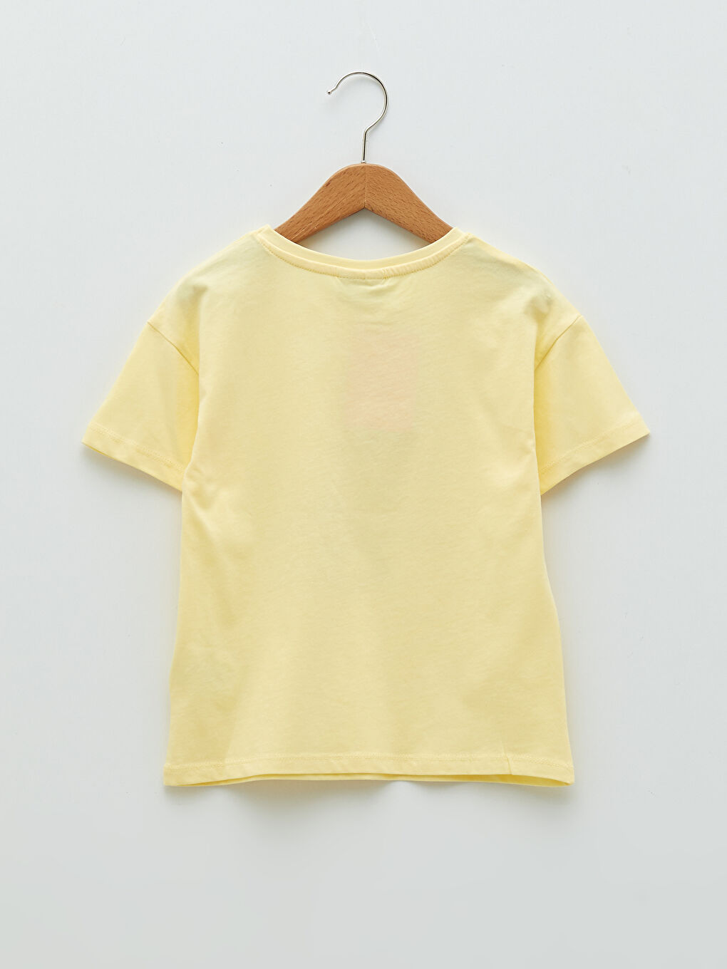Crew Neck Printed Short Sleeve Girls' T-Shirt-1