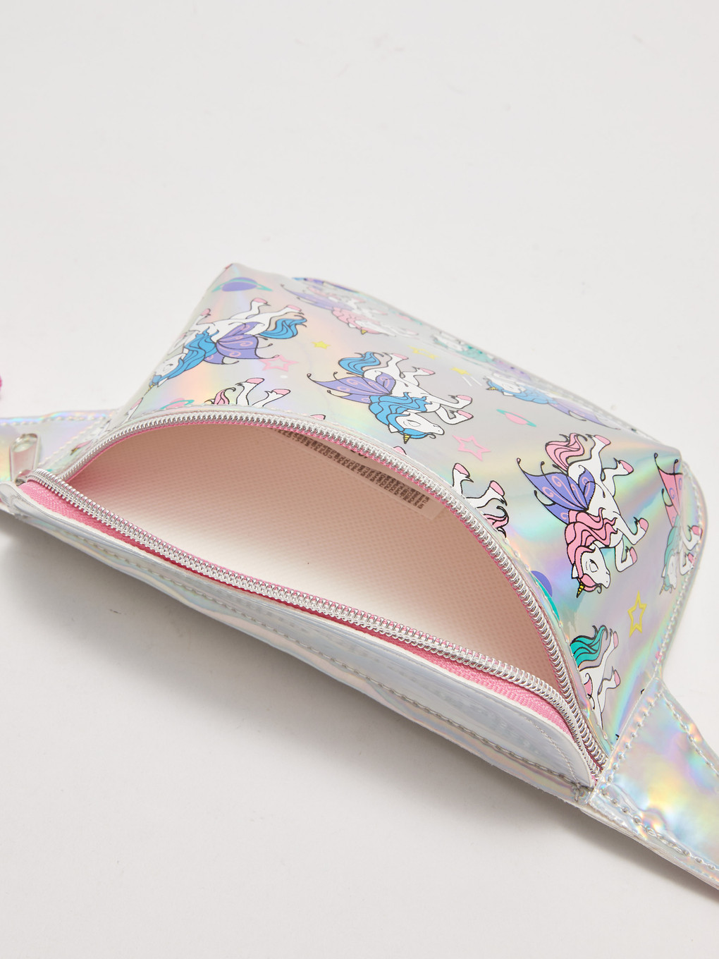 Hologram Printed Girl's Waist Bag-2