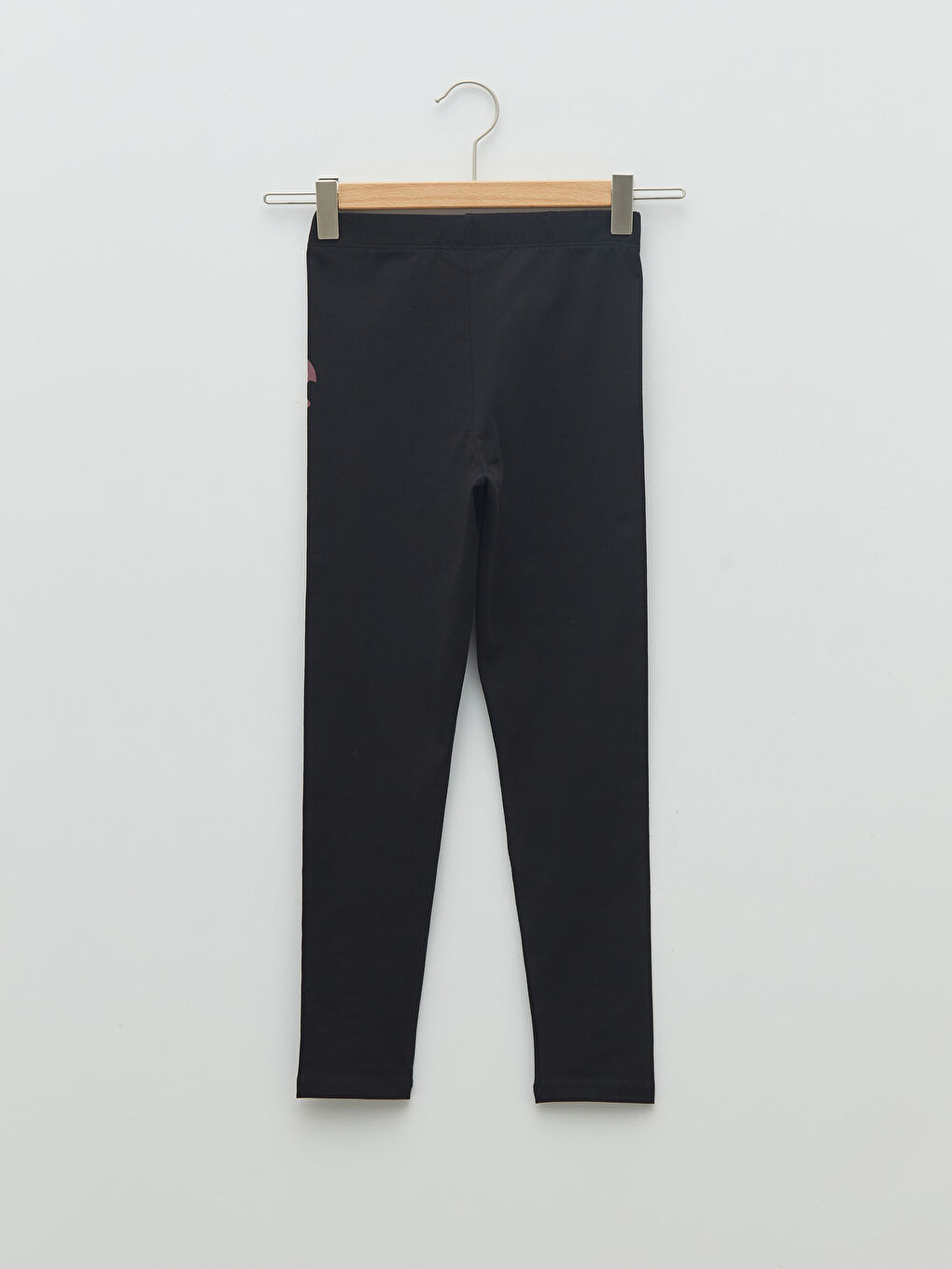 Elastischer Bund Bedruckte Baumwoll Mädchen Leggings-1