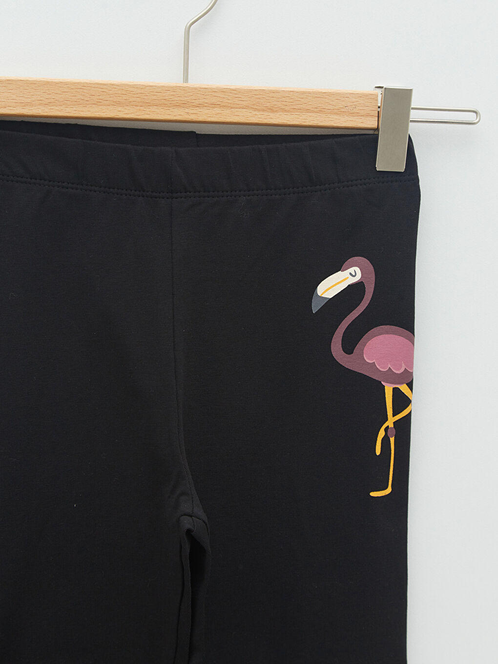 Elastischer Bund Bedruckte Baumwoll Mädchen Leggings-2