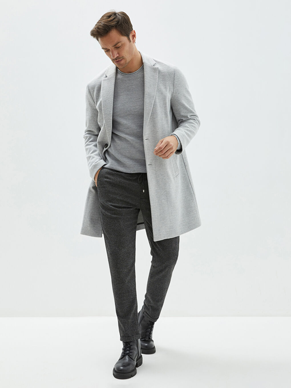 Slim Fit Men's Trousers-1