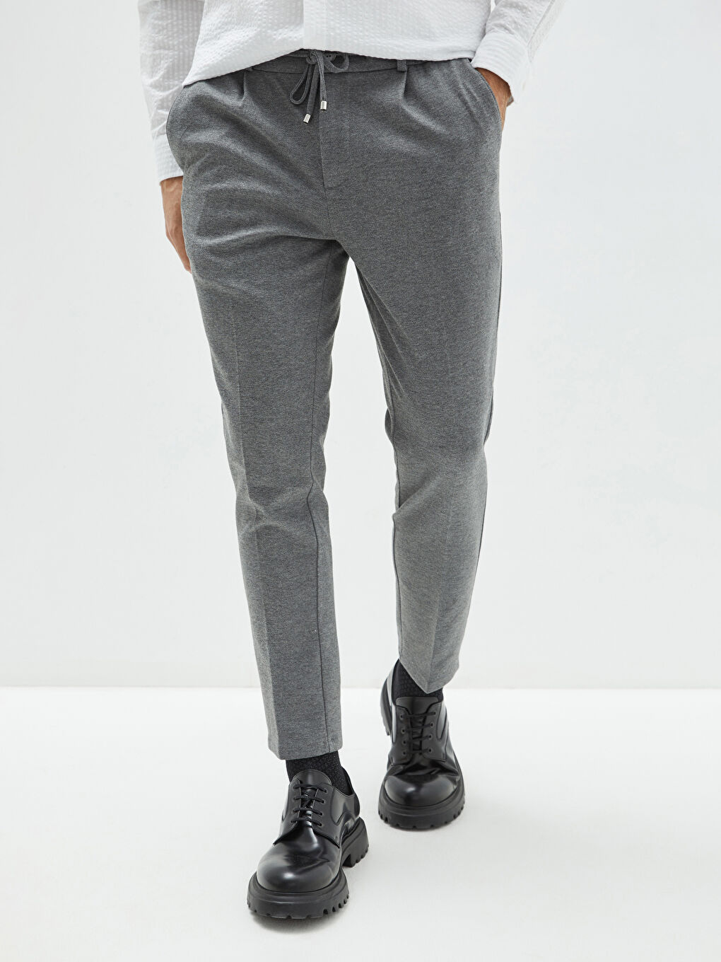 Slim Fit Men's Trousers-3