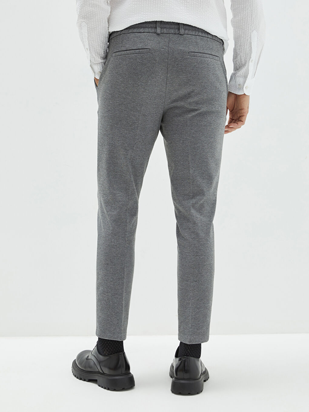 Slim Fit Men's Trousers-4