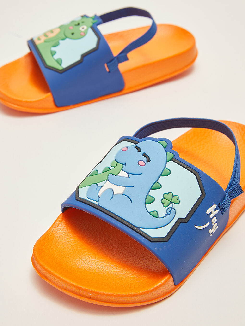 Pantoufles Garçon Élastiques à Détail Patch-5