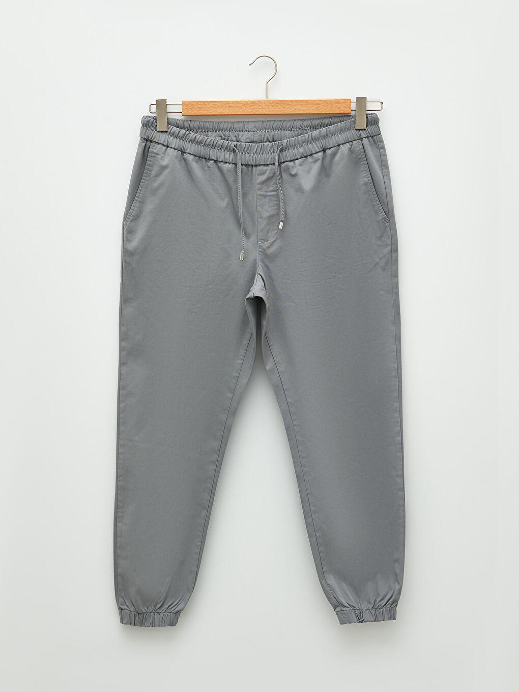 بنطلون رجالي بقصة رفيعة من قماش التويل-5