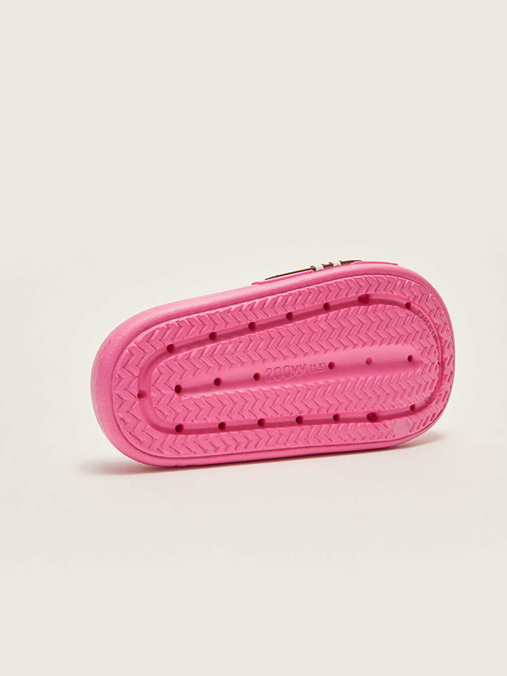 Patch Detail Single Band Girl Slippers-3