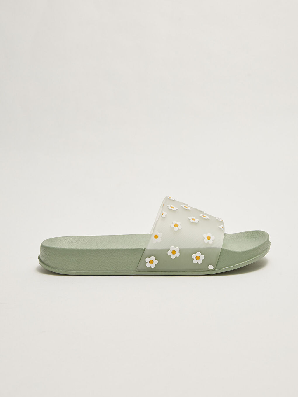 LCW STEPS Floral Printed Single Strap Women's Slippers -S26842Z8-TUG