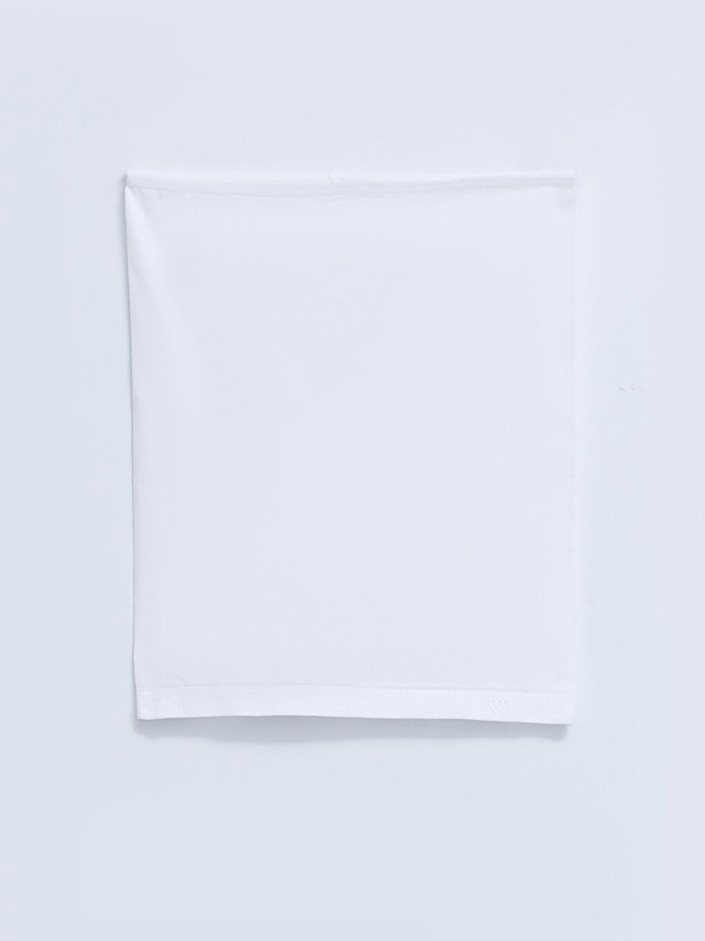 Beyaz Kadın Straplez Düz Atlet-5