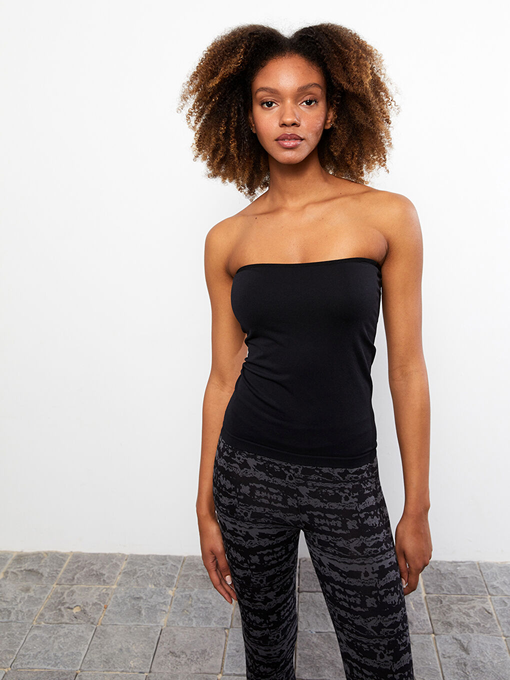 Women's Strapless Straight Singlet -S26899Z8-CVL