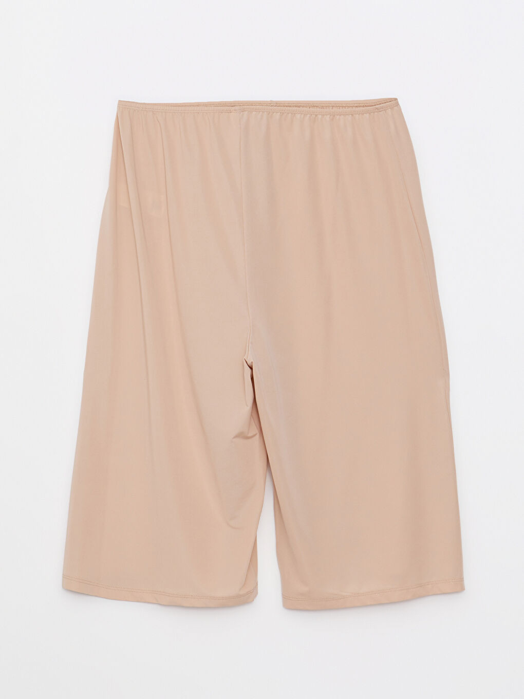 Women's Elastic Waist Plain Slip-1