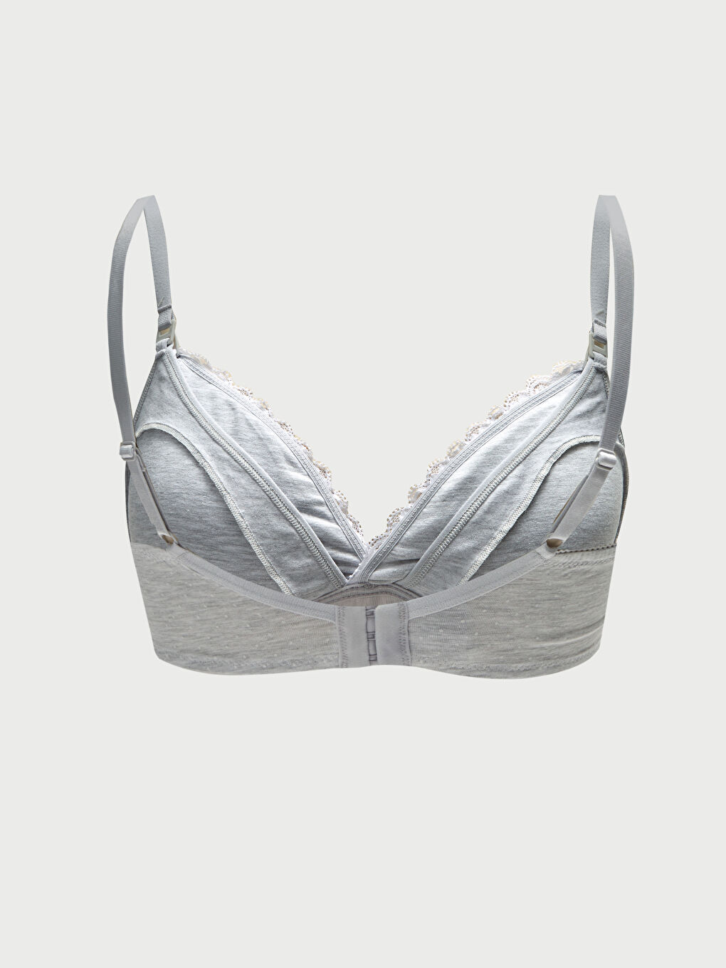 حمالة صدر للرضاعة دانتيل بحشو خفيف بدون سلك-1