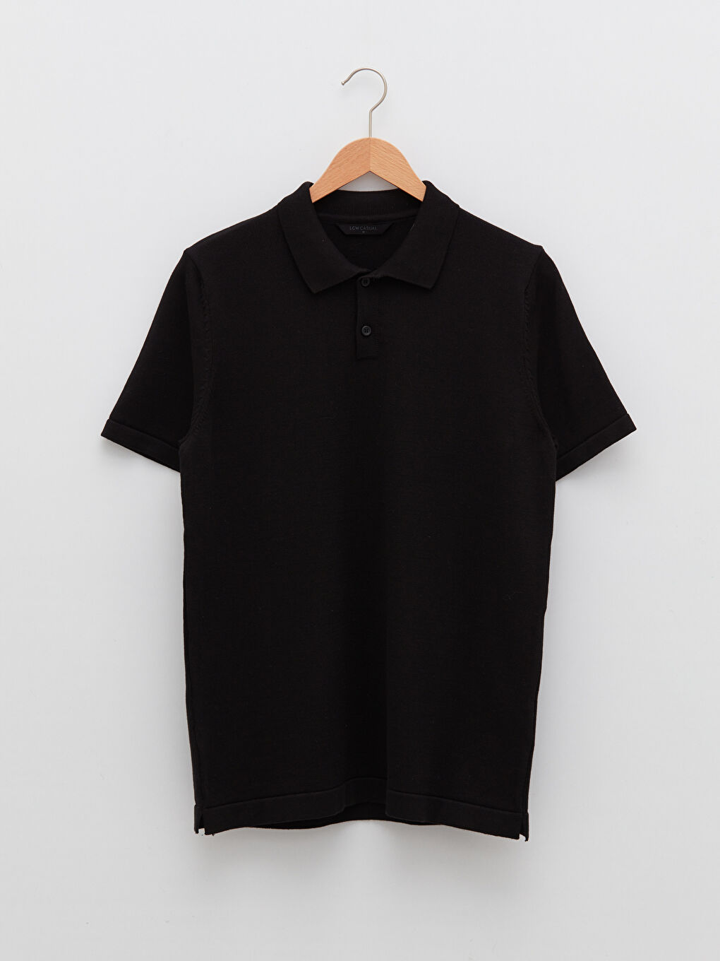 Pull-over Col roulé Manches courtes pour Hommes en Tricot-5