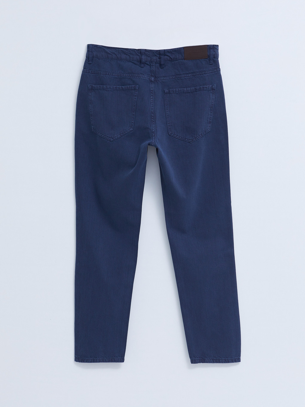 Lacivert Slim Fit Gabardin Erkek Pantolon-6