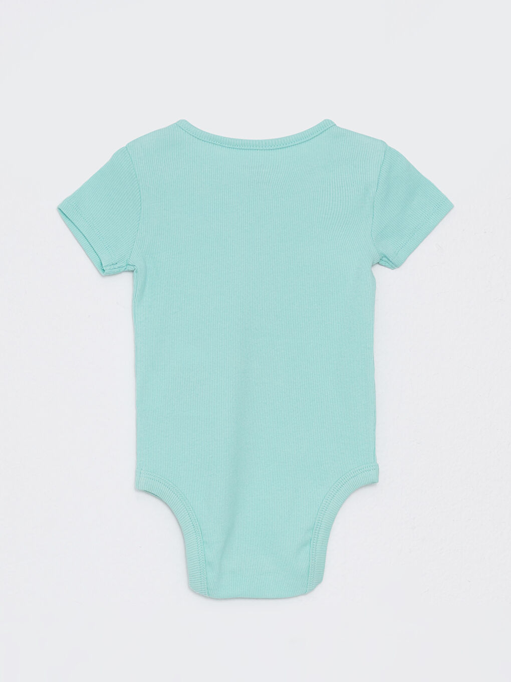 Ensemble 2 Pièces Bébé Garçon Imprimé Coton Body à Boutons-Pression et Short Manches Courtes Col Rond-2