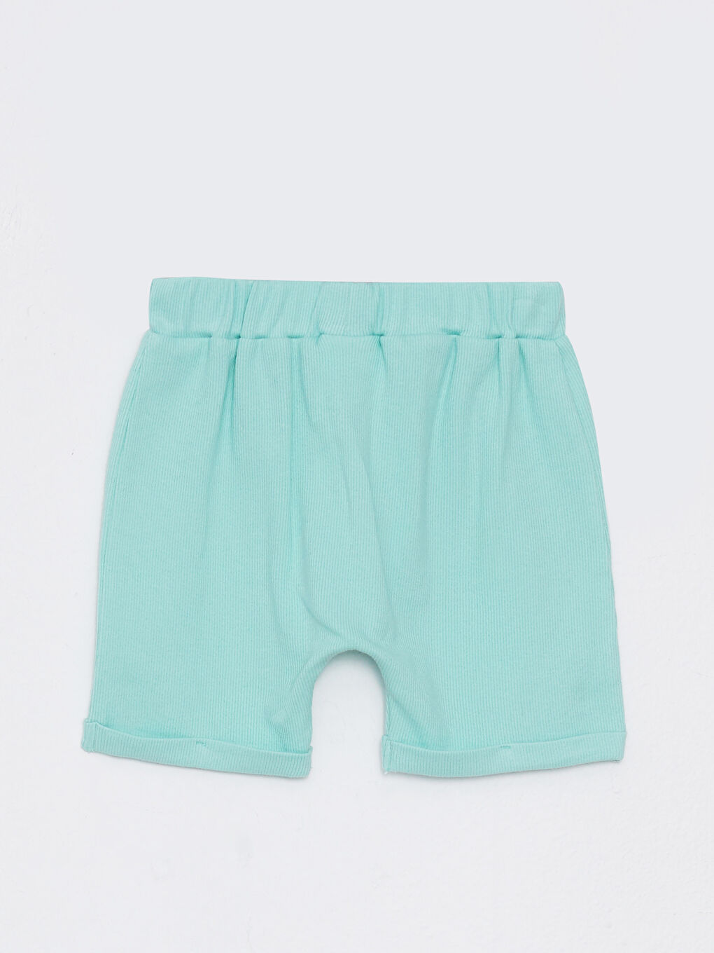 Ensemble 2 Pièces Bébé Garçon Imprimé Coton Body à Boutons-Pression et Short Manches Courtes Col Rond-4